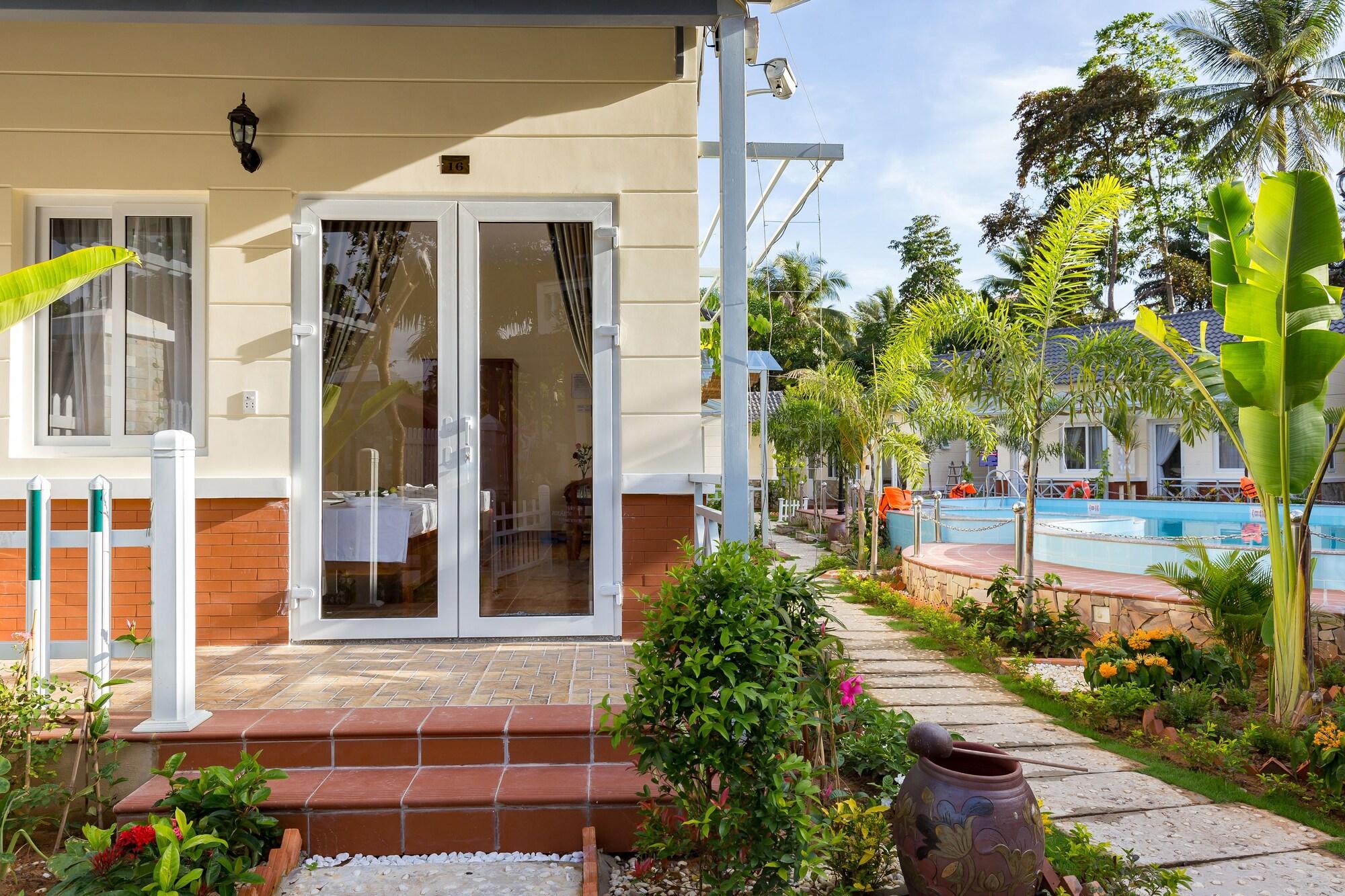 Blue Paradise Bungalow Phu Quoc Exteriör bild