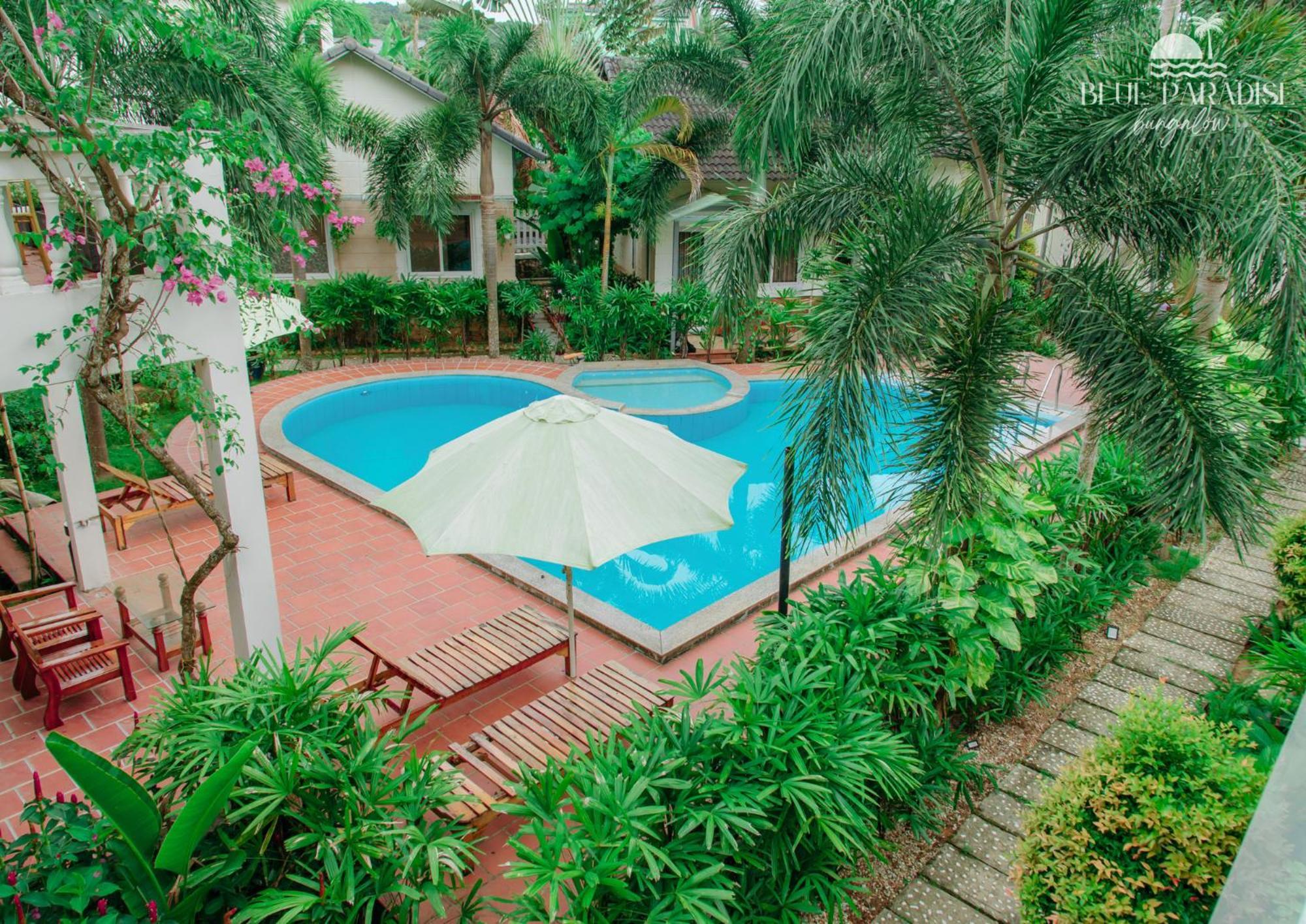 Blue Paradise Bungalow Phu Quoc Exteriör bild